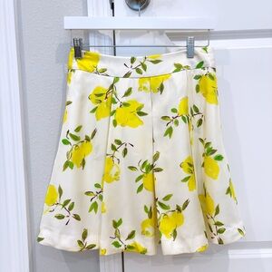 Kate Spade Lemon Print Skirt
